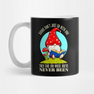 Gnome Books Reading Literacy Mug